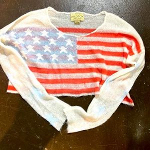 WILDFOX crop sweater